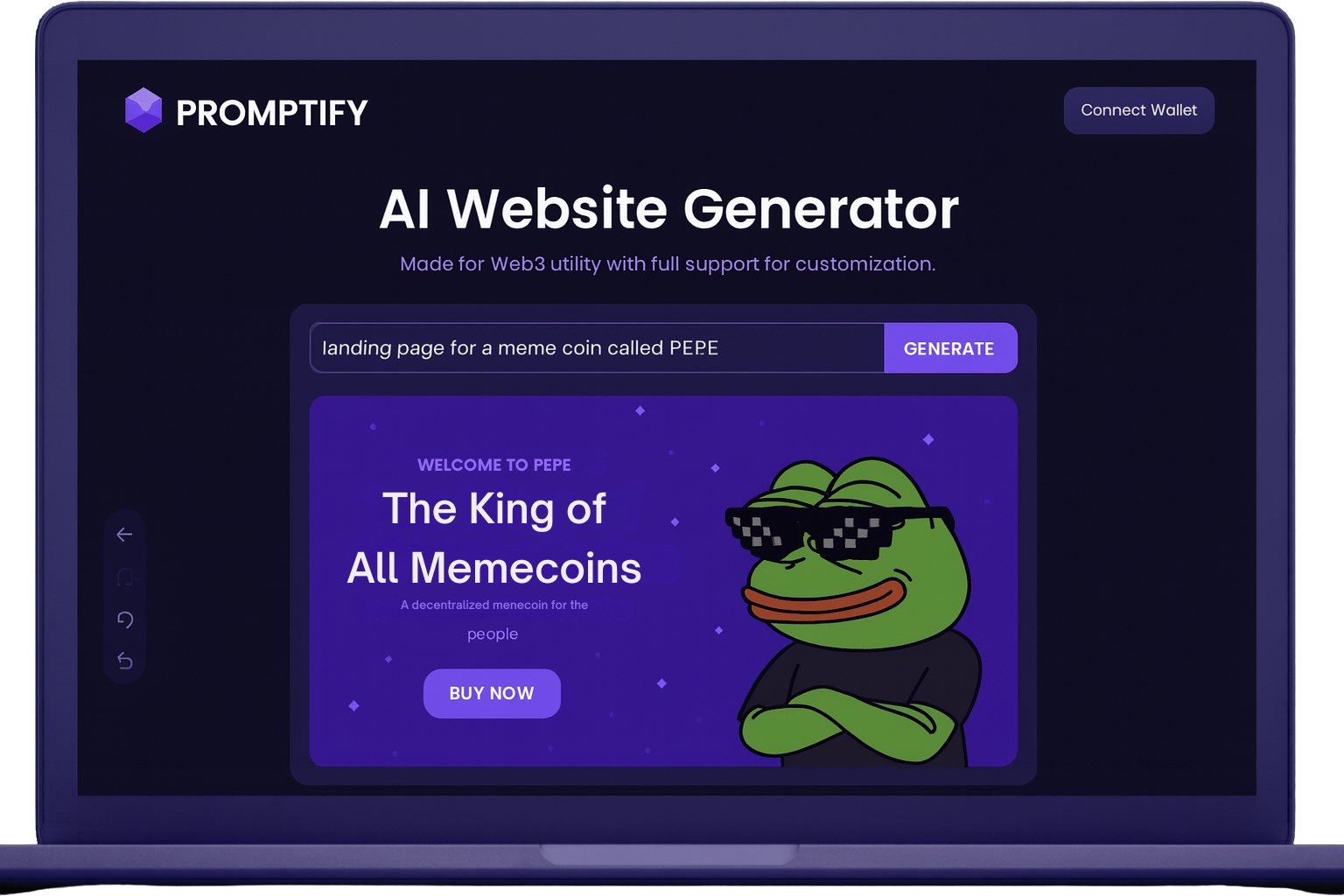Promptify generator preview